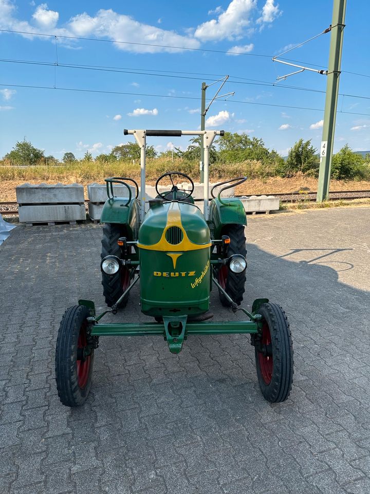 Deutz F1L712 mit Hydraulik Bj. 1959 Oldtimer Traktor Schlepper in Kuppenheim