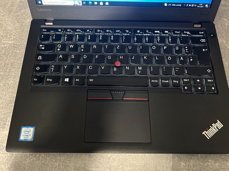 Lenovo thinkpad x260, i7-6500U, 500gb ssd, 16 gb ram DDR4 in Krefeld