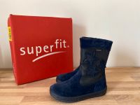 Dunkelblaue Stiefel Leder Gore-Tex Superfit Gr. 25 Top Zustand! Hessen - Hünstetten Vorschau