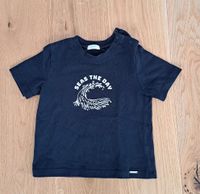 GYMP Kinder T-Shirt Gr. 80 schwarz mit Wellen Audruck Bonn - Niederholtorf Vorschau