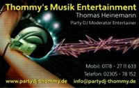 Discjockey Moderator Promotion Agentur Entertainer-Live Gesang Nordrhein-Westfalen - Castrop-Rauxel Vorschau