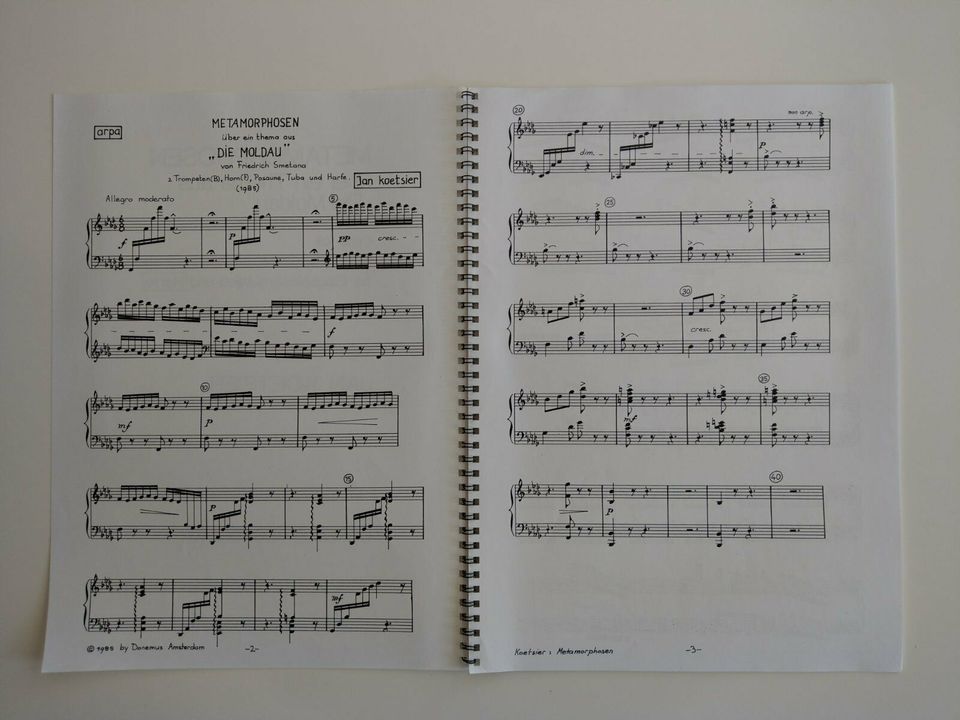 Noten Koetsier Blechbläser-Quintett Brass-Quintett + Harfe NEU in Leinfelden-Echterdingen