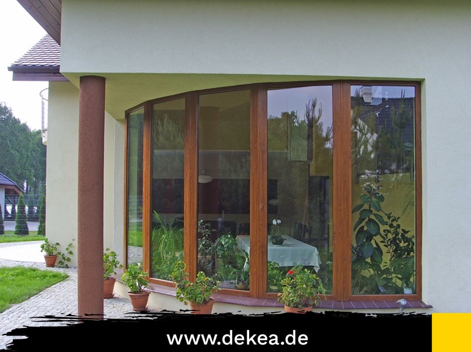 Kunststofffenster 1165 x 1135 mm Weiß Fenster-PVC nach Maß Doppelflügel Fenster für Haus Garage Kellerfenster aus Polen DREH-KIPP ohne Fensterbänke in Dresden