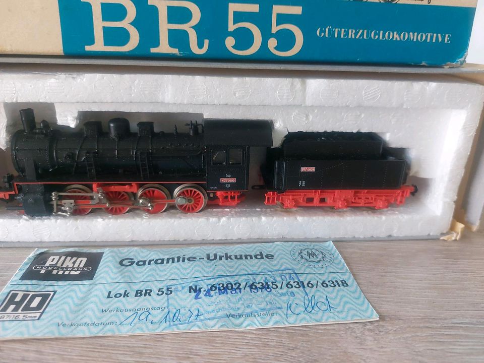 Güterzuglokomotive Piko BR55 in Albstadt