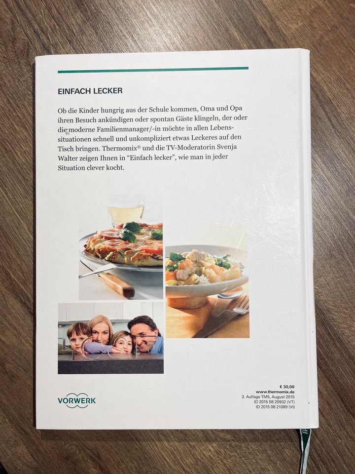 Thermomix * Vorwerk Kochbuch „Einfach lecker“ * wNeu! in Berlin