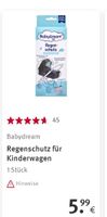 Regenschutz Babydream Kinderwagen 1x benutzt Niedersachsen - Hermannsburg Vorschau