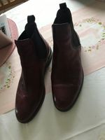 MARIPE Damen Leder Boots/Stiefelette,Bordeaux,Stretch-Schaft Nordrhein-Westfalen - Detmold Vorschau