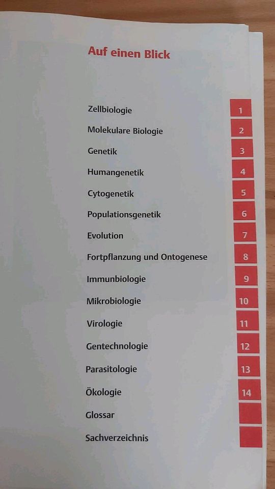 Buch Biologie für Mediziner Thieme in Magdeburg