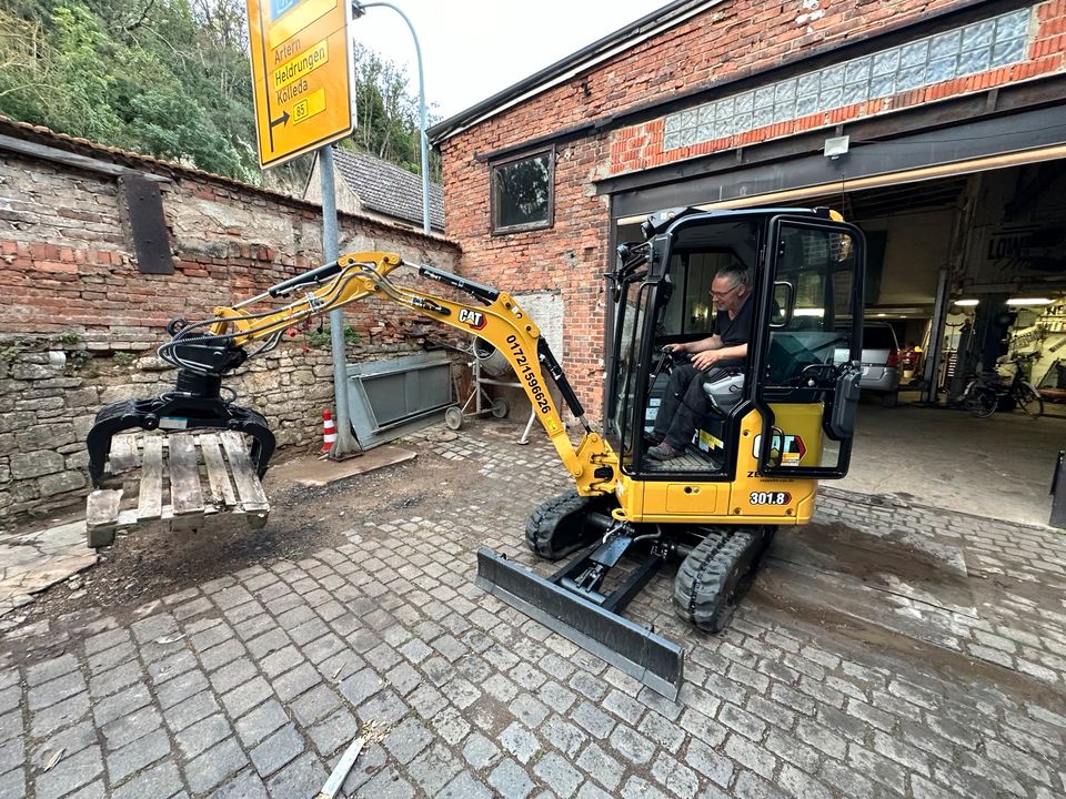 Minibagger mieten in Sachsenburg