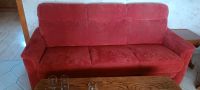 Sofa 3 Sitzer in Rot mit passendem Sessel Nordrhein-Westfalen - Warburg Vorschau