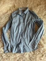 Damen langarm Bluse hellblau mit weißen Streifen Gr. 36 Baden-Württemberg - Aldingen Vorschau