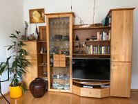 Schrank Wohnzimmer Musterring, Schrankwand mit Vitrine, Buche Essen - Rüttenscheid Vorschau