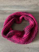 Schal Loop Strick pink schwarz neu Strickschal Bayern - Aschaffenburg Vorschau