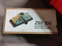 ZSS 100 Zusatzgerät Schwingschleifer DDR ovp Thüringen - Drei Gleichen Vorschau