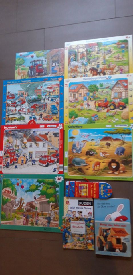 Kinderbücher, Kinderpuzzle, Kinderspiele, Kuscheltiere in Regnitzlosau