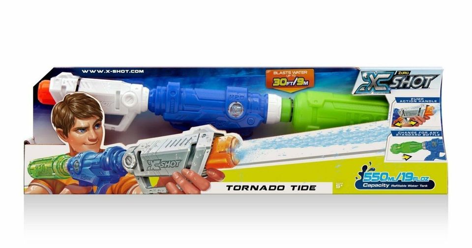 X-Shot Zuru Tornado Tide Wasserpistole 0,3l  Spritzpistole in Haßloch