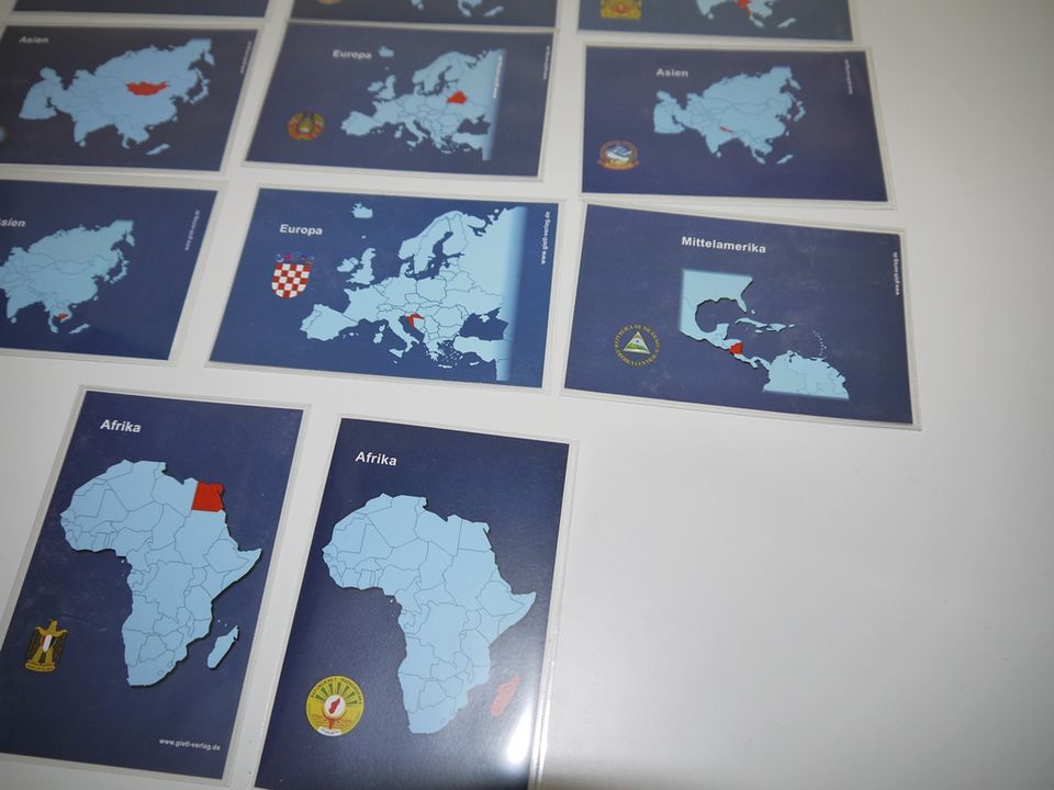 Sammlung 11 Banknoten kassenfrisch Asien Europa Afrika in Erkelenz