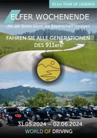 Alle Porsche 911er Generationen fahren - "Elfer-Wochenende" Bayern - Puchheim Vorschau