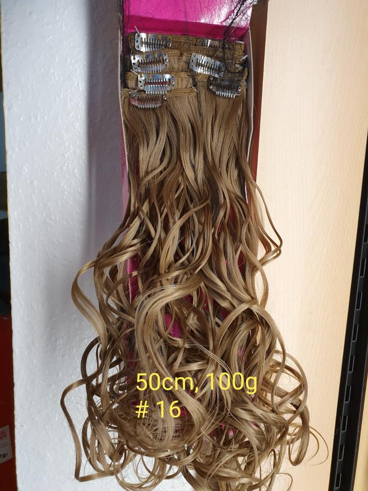 Clip in Extensions Kunst Haar -  Hitzebeständig - Top Qualität in Berlin