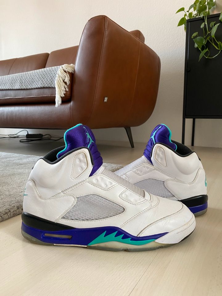 Jordan V (5) Retro Grape Fresh Prince in Berlin