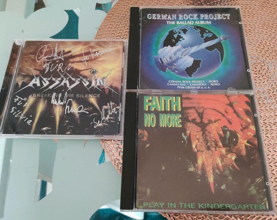 2x ROCK/METAL CDs Faith No More, German Rock Project in Leverkusen