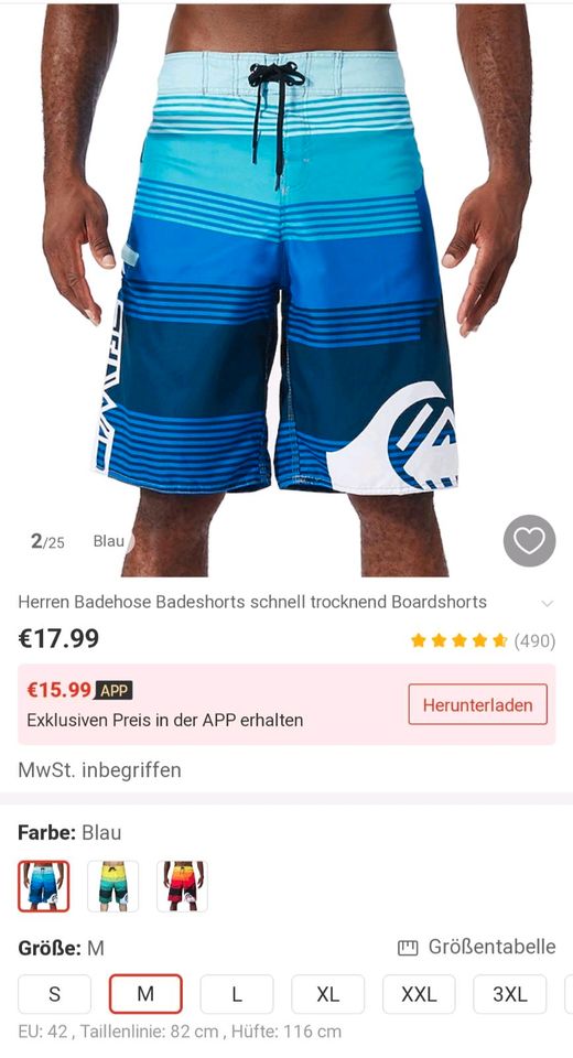 Neue Badehose Lang, Größe M in Sachsen - Weinböhla | eBay Kleinanzeigen ist  jetzt Kleinanzeigen