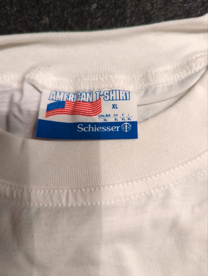 Neuware Schiesser American T Shirt Gr XL weiß in Quickborn