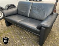 Echtleder Sofa Couch 2-Sitzer schwarz Nordrhein-Westfalen - Simmerath Vorschau