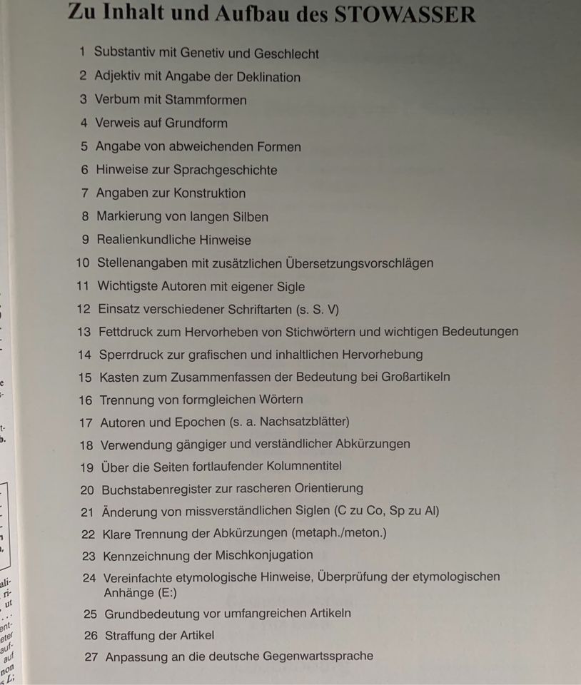 Strowasser Latein Deutsch Wörterbuch Sonderausgabe Hundertwasser in Mönchengladbach