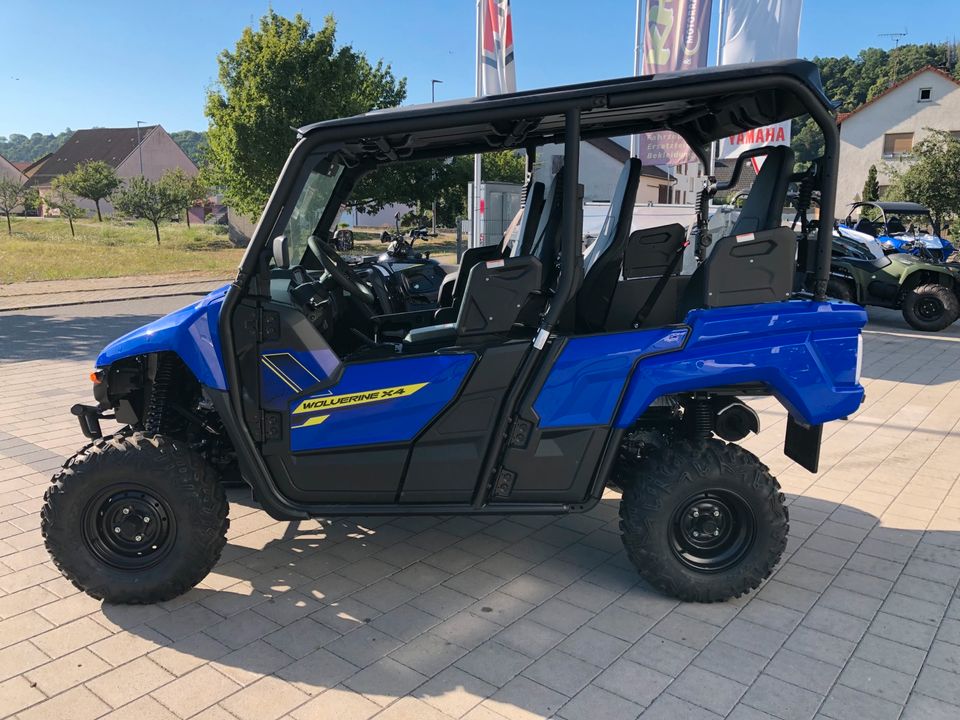 Aktion: Yamaha Wolverine 850 X4 LOF Dach, mit Zubehör in Krautheim