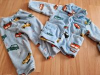 Süßer warmer Baby Pyjama / Schlafanzug Set blau Niedersachsen - Barßel Vorschau