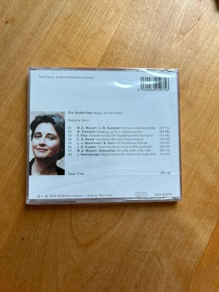 CD‘s Mozart (Die Zauberflöte), Bach, Klassische Musik (gemischt) in Feldkirchen