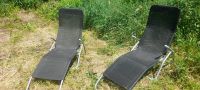 2x Sonnenliege + Auflagen für Pool Gartenliege Liege Sonnenstuhl Sachsen - Diera-Zehren Vorschau