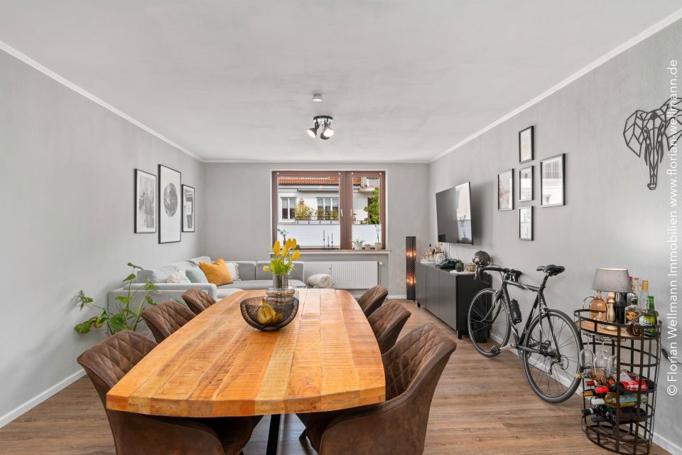 Bremen - Findorff | Moderne 2-Zimmer-Wohnung mit wertiger Ausstattung, Balkon und Stellplatz in bester Lage in Bremen
