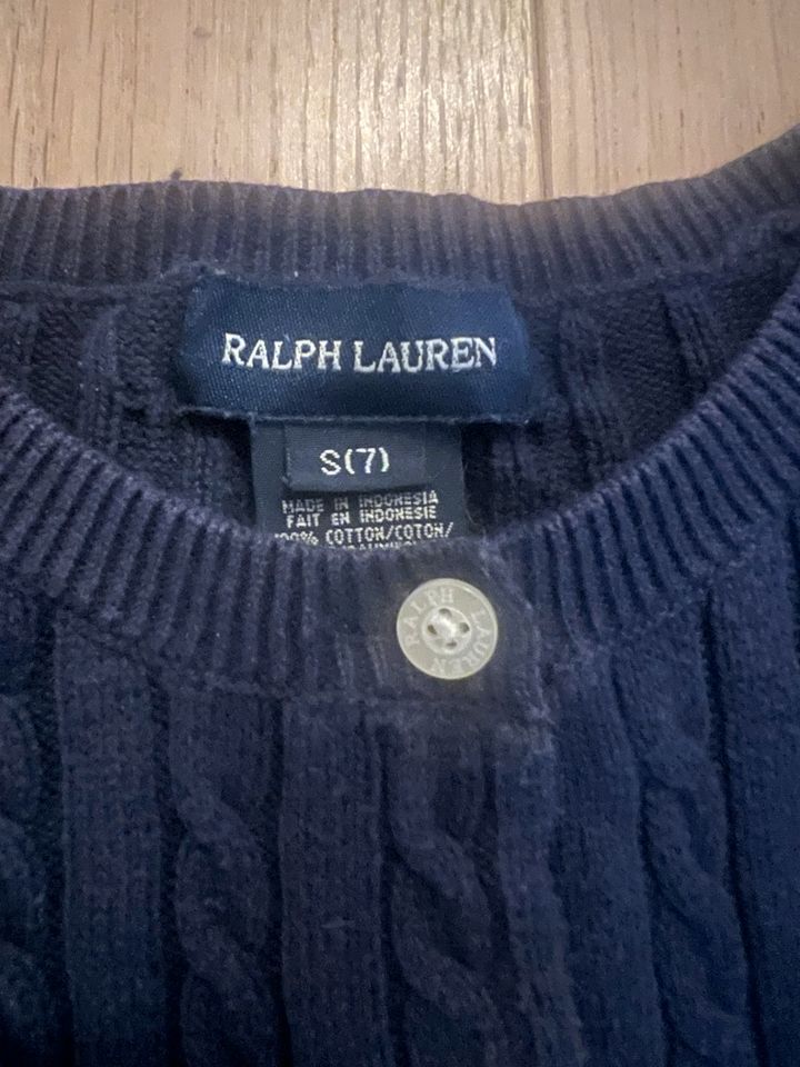 Polo Ralph Lauren Strickjacke Größe 122 ( 7 Jahre ) in Lütjensee