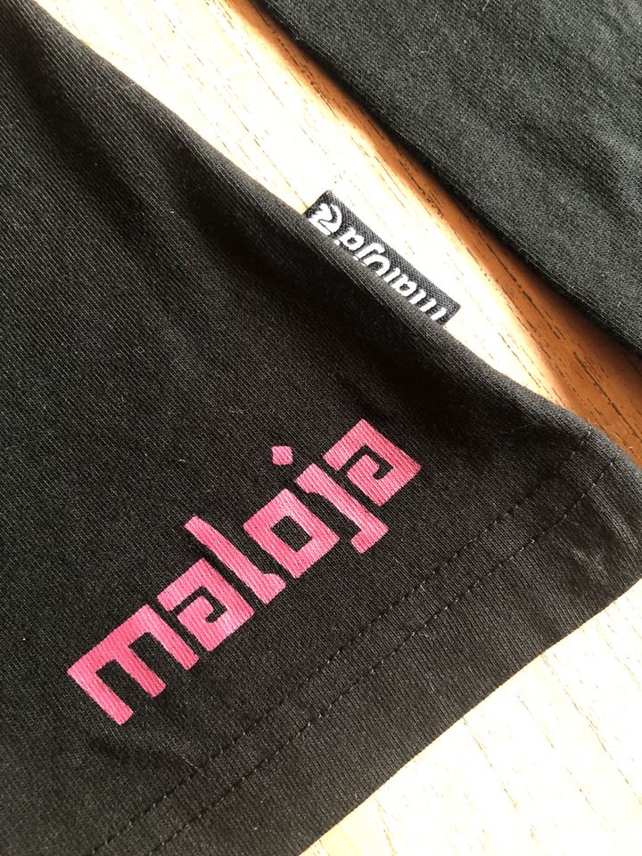 Maloja Freizeitshirt ausgefallen langarm schwarz-bunt Gr. XS NEU in Elzach