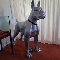 Großer Kare „Deko Hund“ 180 cm. Verkauf nach Gebot Bayern - Altomünster Vorschau