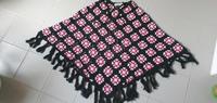 Poncho Strickjacke Cardigan Onesize H&M Schwarz Pink Baden-Württemberg - Kraichtal Vorschau