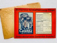 ‼️ Blechschild Caramba Wagenpflege 1930 kein Emailschild Saarland - Schiffweiler Vorschau