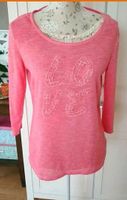 Shirt  Pulli Feinstrick 3/4 Arm rosa neu Lagenlook Glitzer Gr.M Sachsen-Anhalt - Muldestausee Vorschau