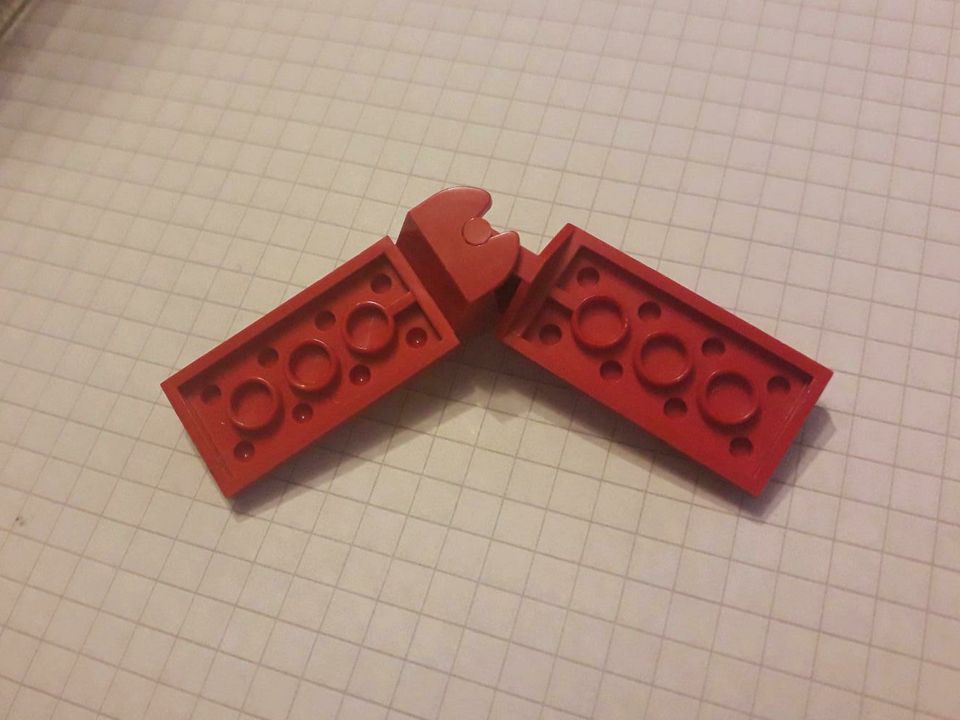 1,5 € Lego Gelenk Scharnier Hinge 2x4 rot 3639 3640 Vintage in Karlsruhe