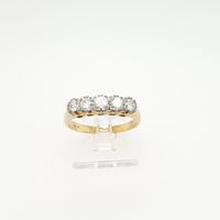 Ring Allianz Design Gelbgold 585/14kt Brillant ca. 0,70 ct./si Schleswig-Holstein - Flensburg Vorschau