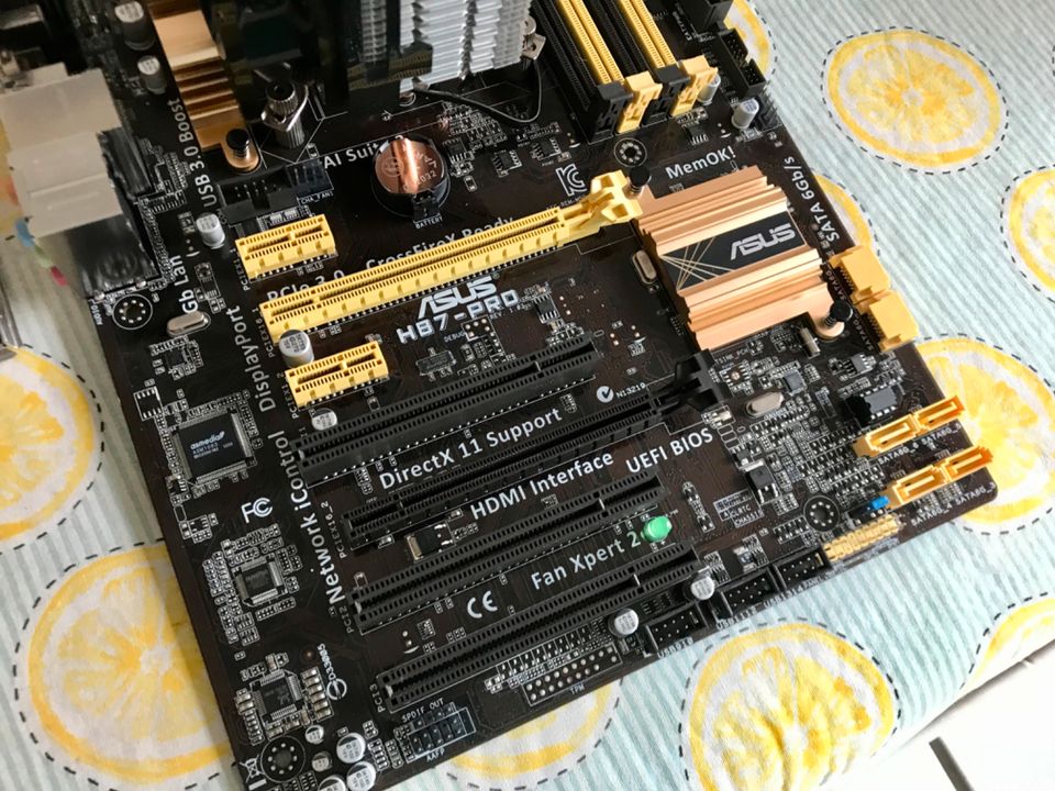 Asus H87 Pro v1.03 Mainboard 1150 + Coolermaster Hyper CPU Kühler in Witten