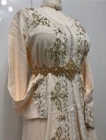 SALE!!! Elegante Takschita in Creme Kaftan Abaya Jellaba Takchita Nordrhein-Westfalen - Leverkusen Vorschau