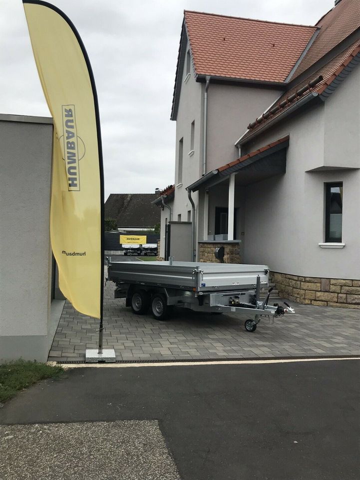 Humbaur Dreiseitenkipper HTK 2700.27 Handpumpe 2700 kg in Erftstadt