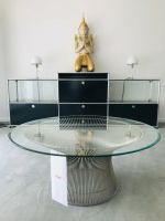 Knoll International Platner Couchtisch Ø91,5cm, Kristallglas, Neu Berlin - Charlottenburg Vorschau