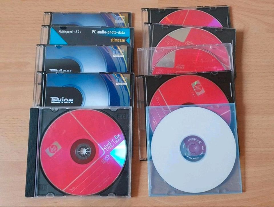 CD, Sammlung, brennbare CD in Traitsching