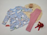 Weihnachtsset Tunika und Leggings Marshmallows Gr. 80 Thüringen - Sonneberg Vorschau