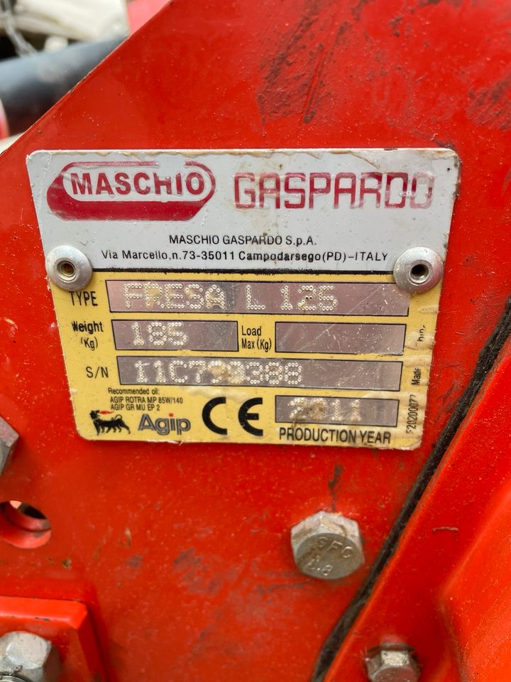 Bodenfräse Maschio 125 L in Emmelshausen