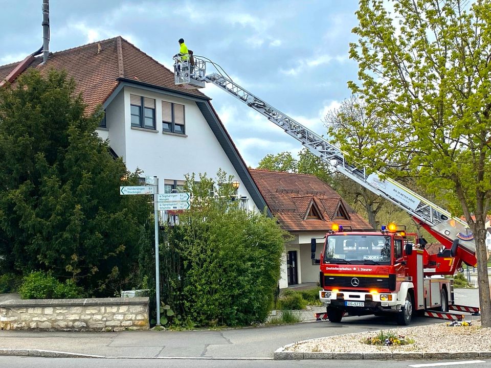 Baumfällungen/Höhenarbeiten/Drehleiterarbeiten in Hohentengen